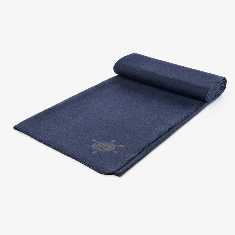 Couverture 100% coton avec chevrons - Yoga Shop Genève