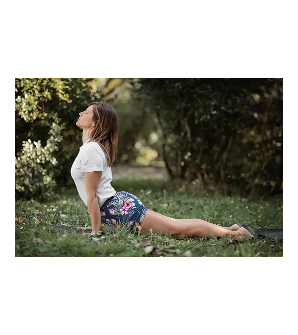 Short Yoga Iyengar fleuris - Image 5