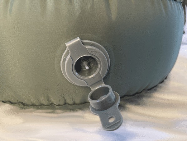 Coussin / Zafu gonflable de voyage - Image 3