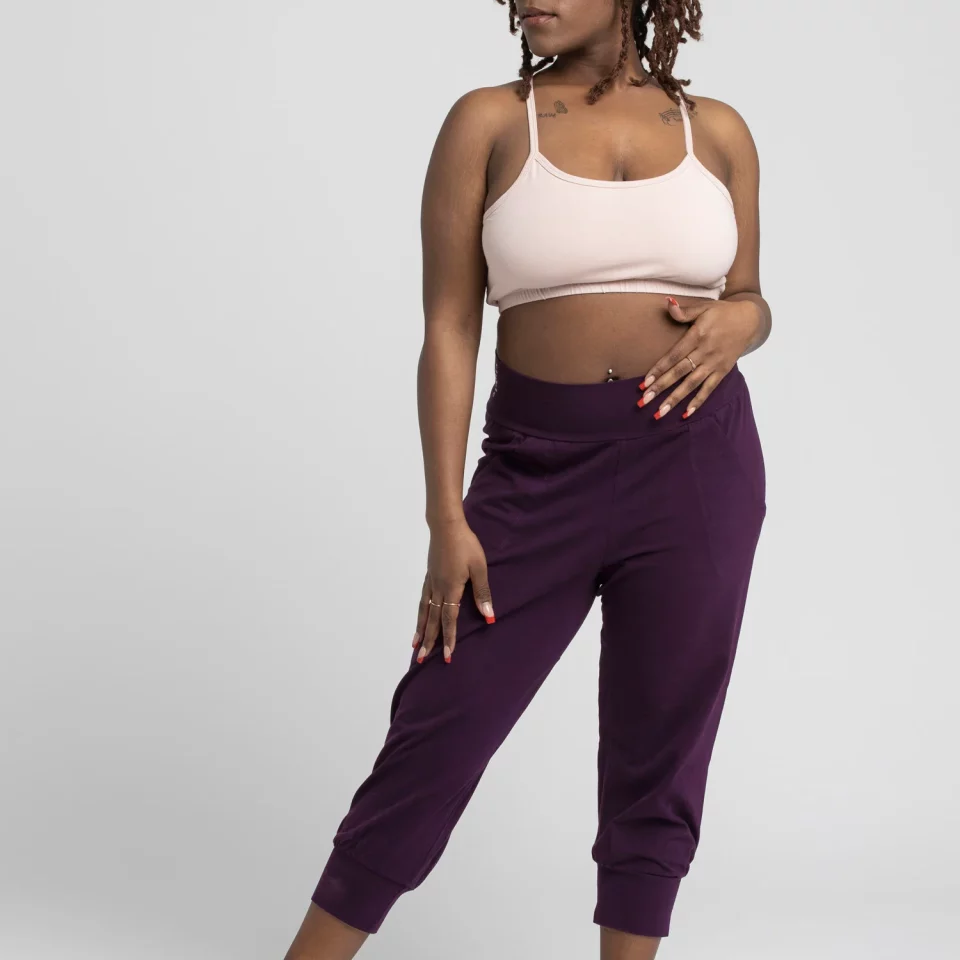 Ripple Yoga Wear - Capri Pants - modal
