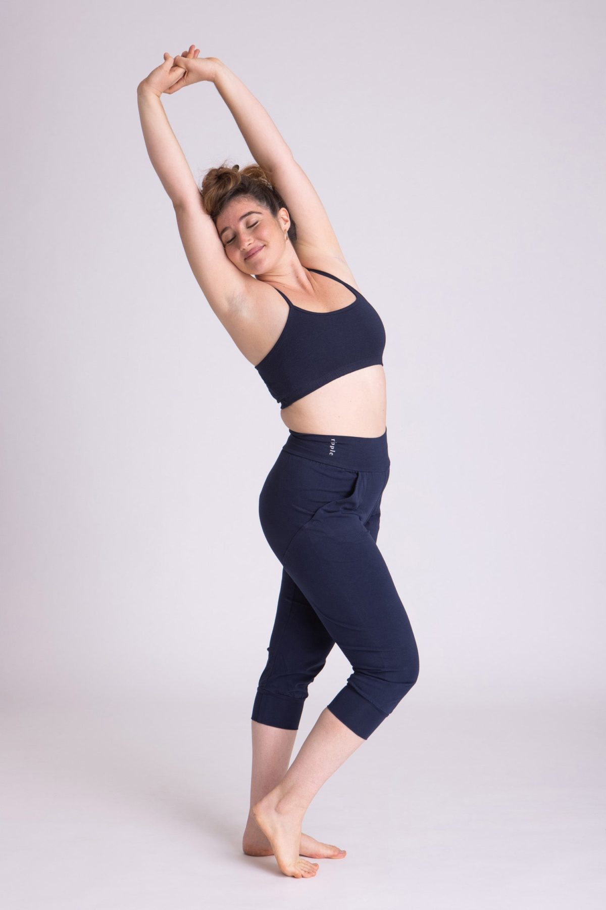 Ripple Yoga Wear - Capri Pants - coton