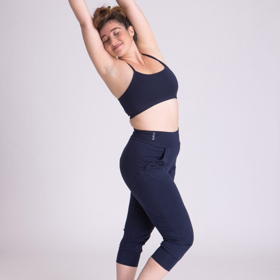 Ripple Yoga Wear - Capri Pants - coton