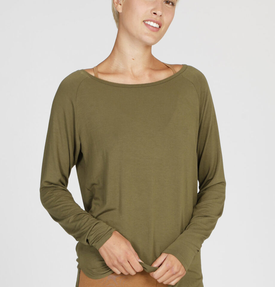 Cosy Longsleeve olive