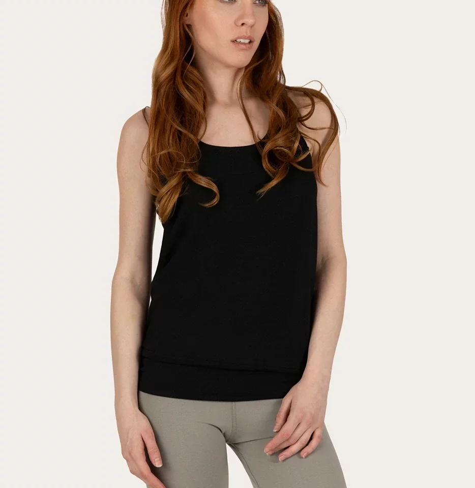 Kami Yoga Tank Black