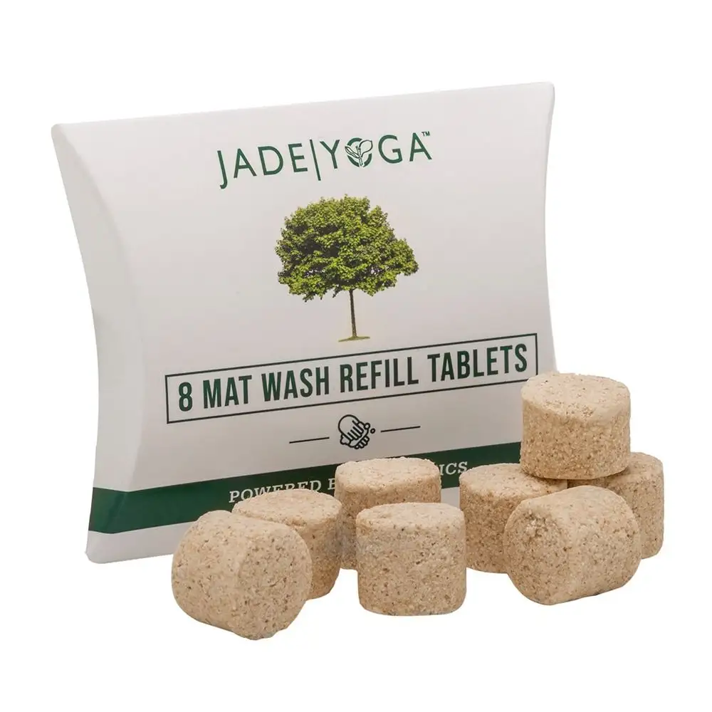 Nettoyant pour tapis à base de plantes en jade - 8 comprimés de recharge